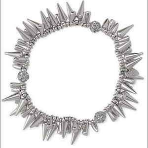 Stella & Dot silver renegade bracelet